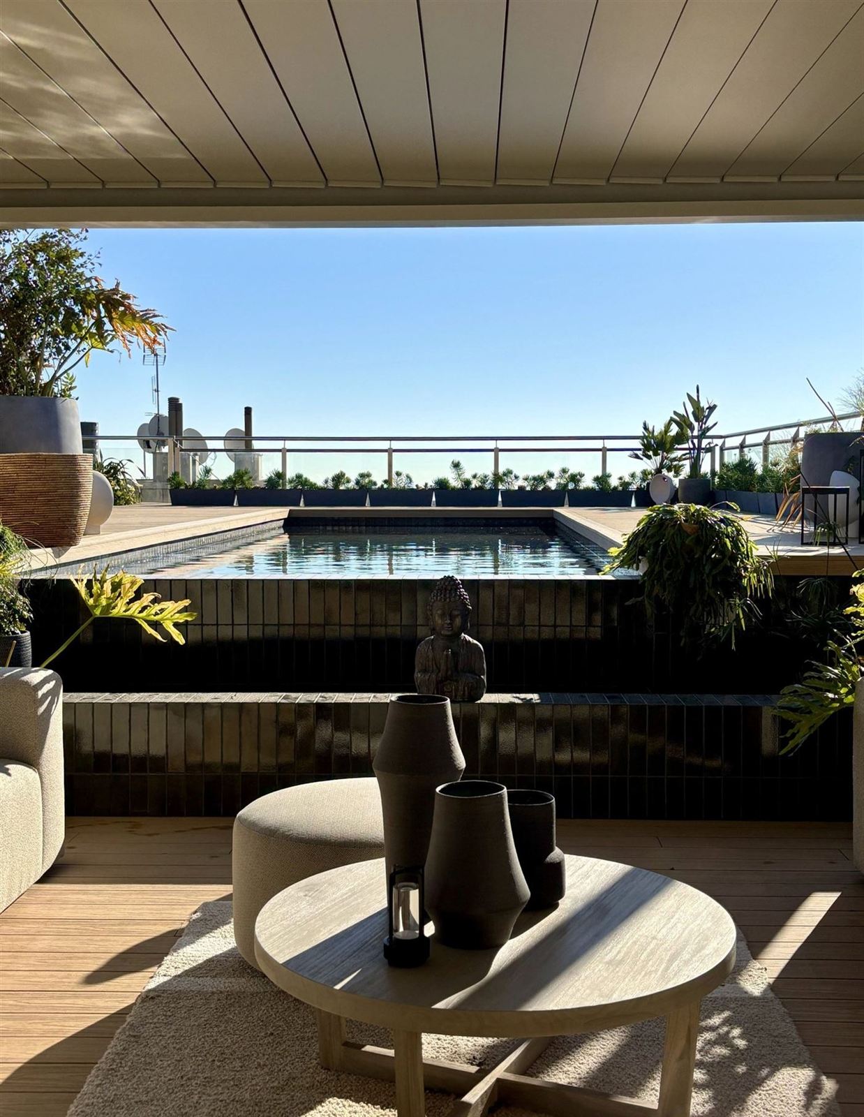 Àtic panoràmic a Sarrià — Tropios Gardens